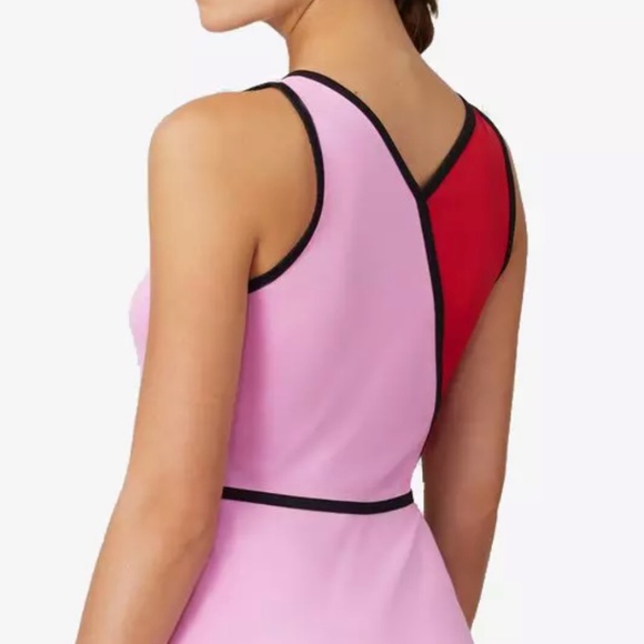 Fila  Love 30 Sleeveless Faux Wrap Tennis Dress size S 50+UPS.  CONT L - Picture 13 of 13